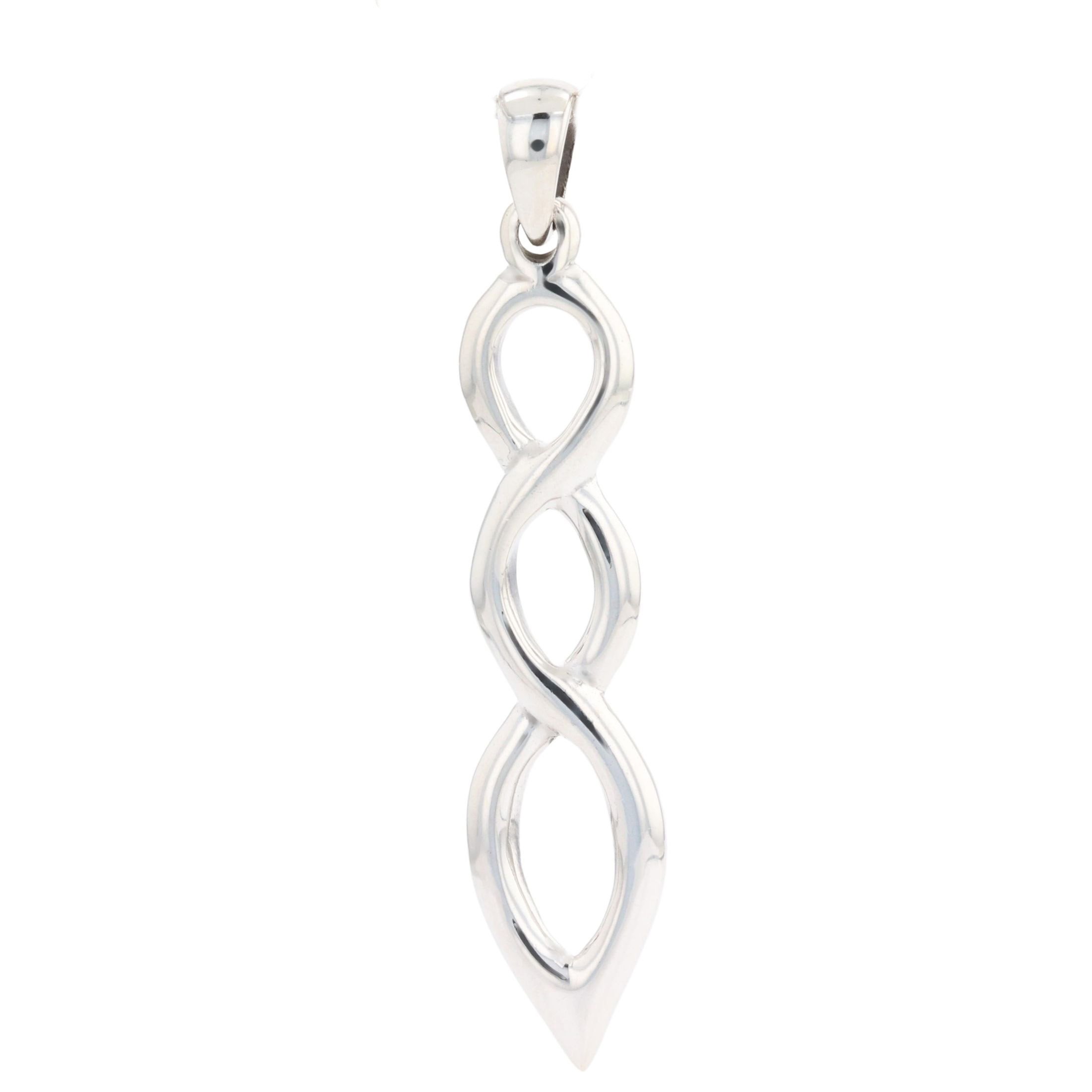 Jewelry Trends Celtic Infinity Love Knot Sterling Silver Pendant ...