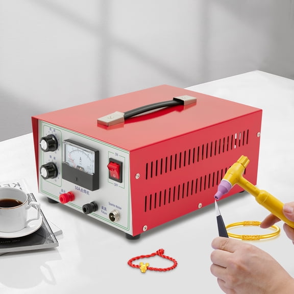 Jewelry Welder, 500W Power, Precision Current Adjustment, Tungsten Needle Welding for Smooth Results