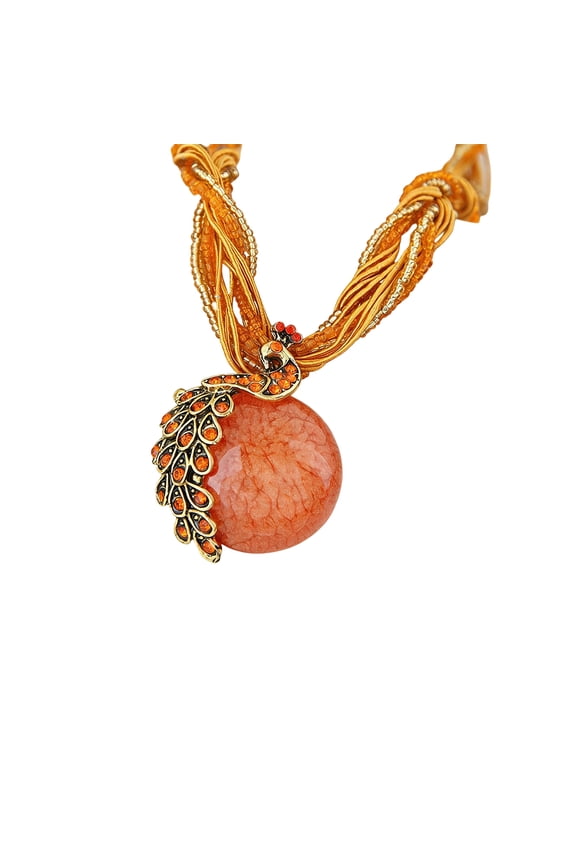 Jewelry For Women Bohemian Ethnic Pendant Necklace, Unique Women'S Necklace Necklace for Women Necklace Non Tarnish & Waterproof Layered CZS Jewelry for Everyday Wear Simple Trendy Choker Minimalist