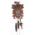 thumbnail image 1 of Jewelry by Sweet Pea Brown Analog Asymmetrical Transitional Wall Clock, 11-09QM, 1 of 4