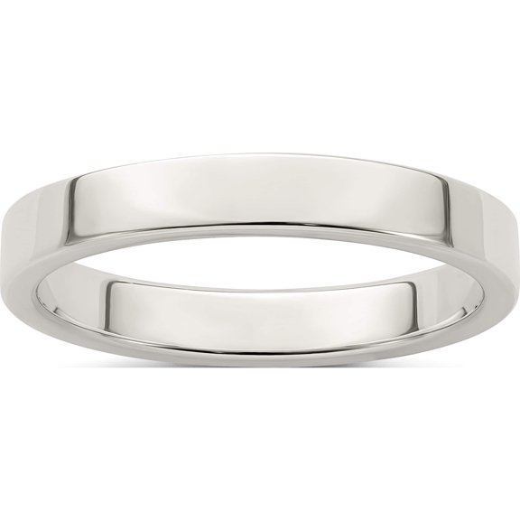 Jewelry by Sweet Pea Sterling Silver 3mm Lightweight Flat Size 10 Band