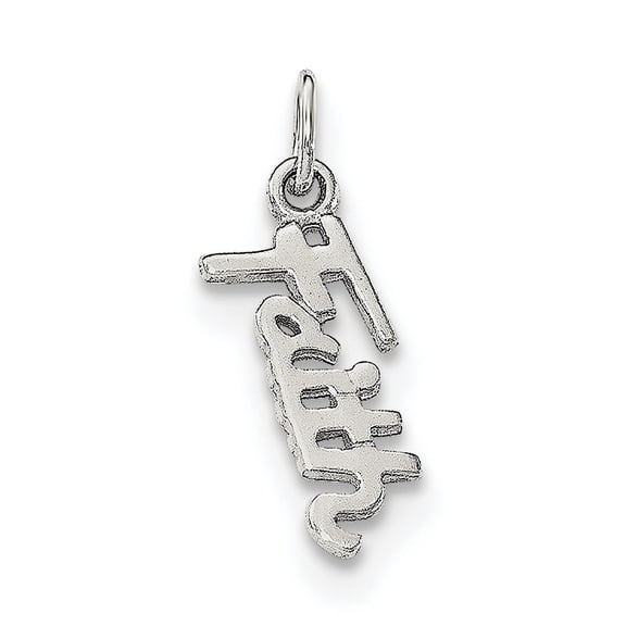 Jewelry by Sweet Pea Sterling Silver Faith Pendant