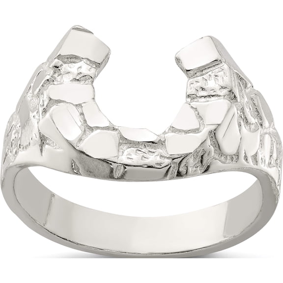 Jewelry by Sweet Pea Sterling Silver Horseshoe Ring