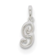 Jewelry by Sweet Pea Sterling Silver Letter G Initial Pendant