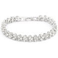 thumbnail image 1 of Jewelry for Women, Roman Style Woman Crystal Diamond Bracelets Gifts Sliver, 1 of 2