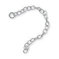 thumbnail image 1 of JewelrySupply Chain Extender - Oval Cable 2" Sterling Silver (1-Pc), 1 of 1
