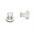 thumbnail image 1 of JewelrySupply Clear Rubber Earring Backs Clear (Package of 10), 1 of 1