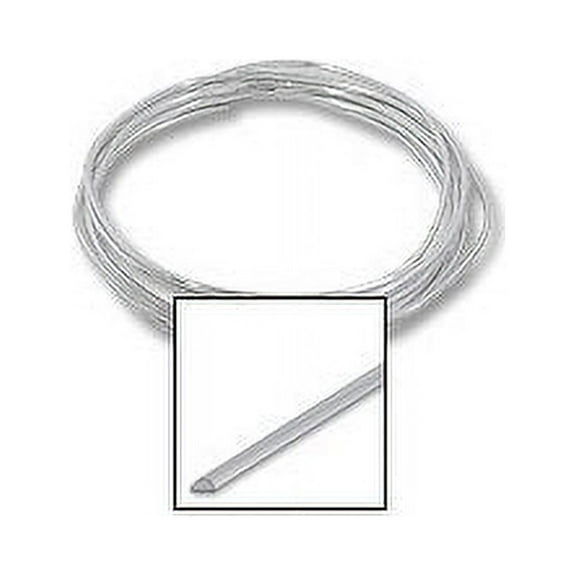 JewelrySupply Half Round Wire 22 Gauge Dead Soft Sterling Silver (Sold by The Foot)