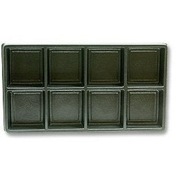 JewelrySupply Plastic Tray Standard Size 2x4 Black
