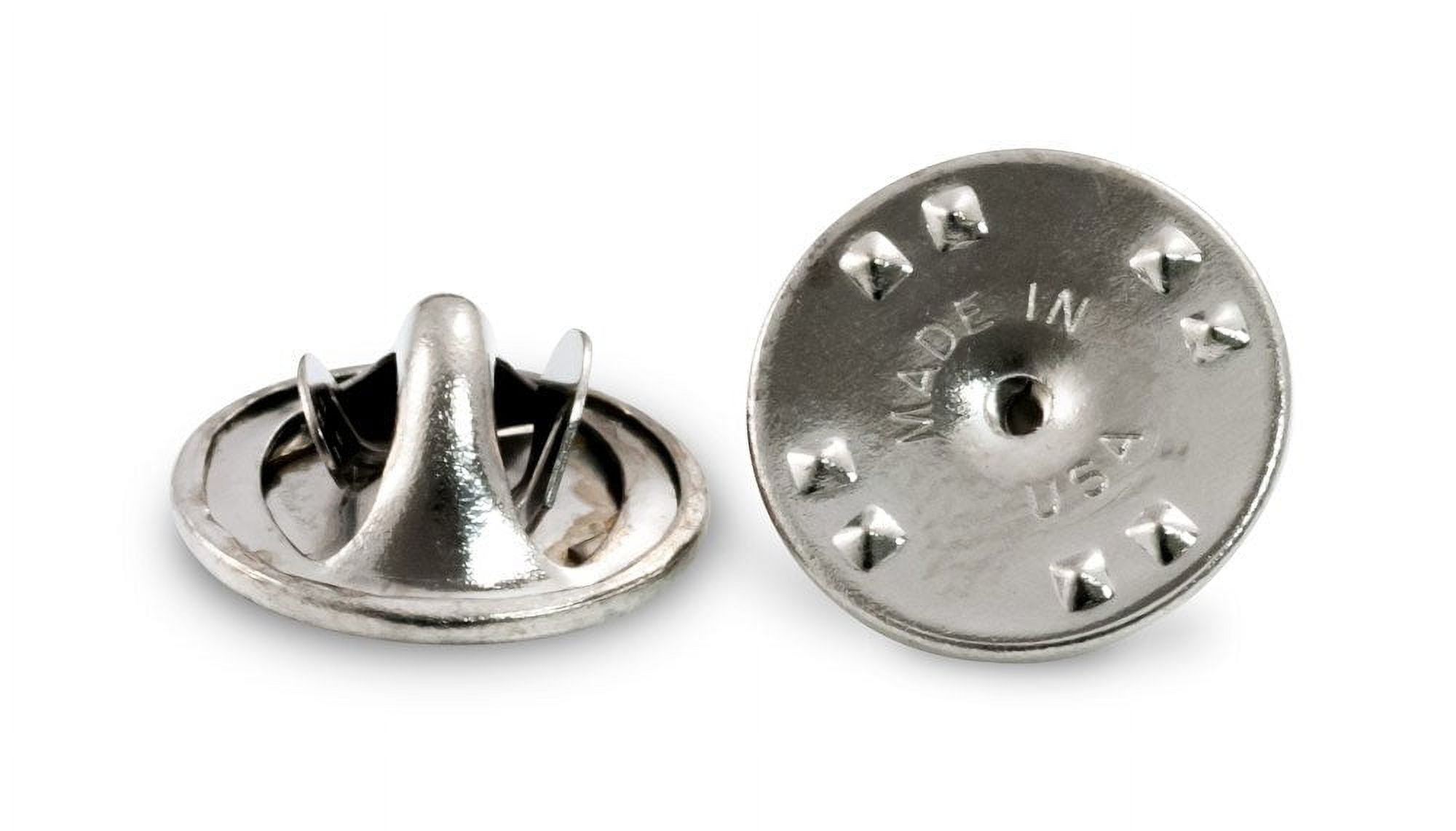 JewelrySupply Scatter Pin Clutch Silver Color (Pack of 10) Butterfly