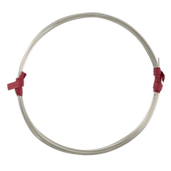 JewelrySupply Sterling Silver Round Wire 18 Gauge Dead Soft (Sold by The Foot)