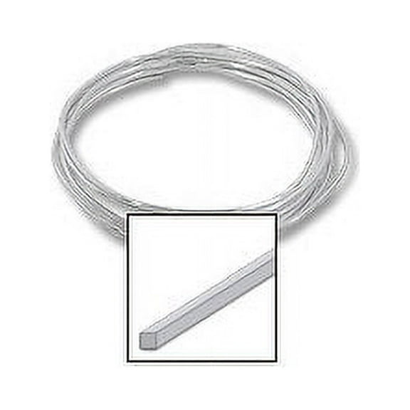 JewelrySupply Sterling Silver Square Wire 22 Gauge Half-Hard (Sold by The Foot)