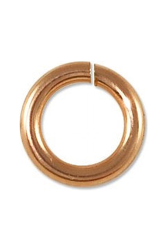 Twist & Lock Jump Ring 5.8mm Rose Gold Filled