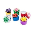 thumbnail image 1 of JewelrySupply Two Piece Ring Boxes - Shiny Metallic Mini-Hat Boxes (Package of 48), 1 of 1