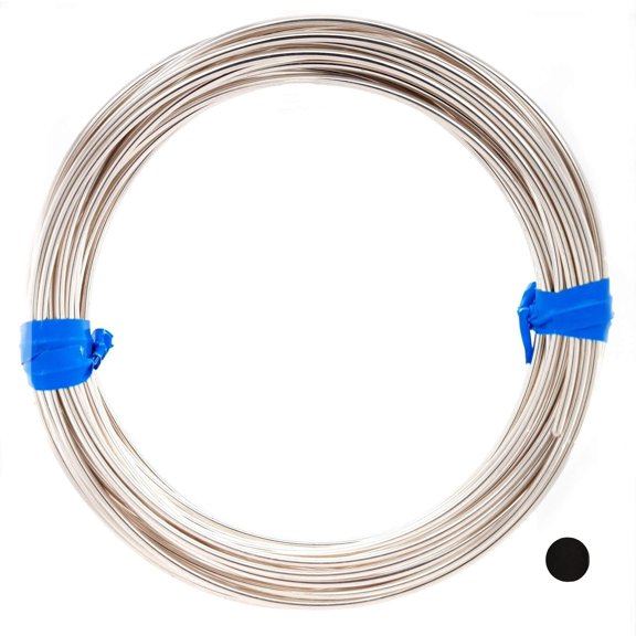 JewelrySupply.com 5' 0.81mm Sterling Silver Wire