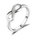 thumbnail image 1 of Jewelrypalace Infinity Forever Love Cubic Zirconia Anniversary Promise Ring for Women 925 Sterling Silver, 1 of 6
