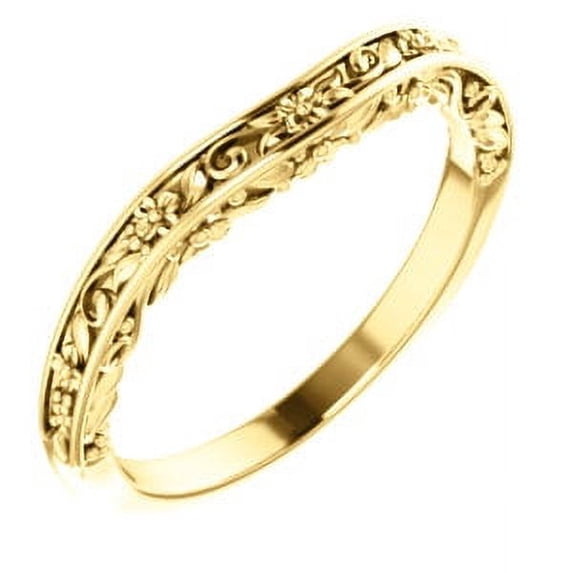 Jewels By Lux 14K Yellow Gold Band Size 7