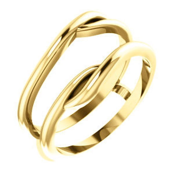 Jewels By Lux 14K Yellow Gold Ring Guard Size 7