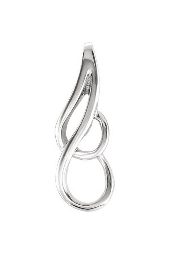 14k White Gold Metal Fashion Pendant