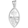 thumbnail image 1 of Jewels Obsession Sterling Silver Guam Pendant, 1 of 5