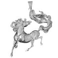 thumbnail image 1 of Jewels Obsession Sterling Silver Mustang Pendant, 1 of 3