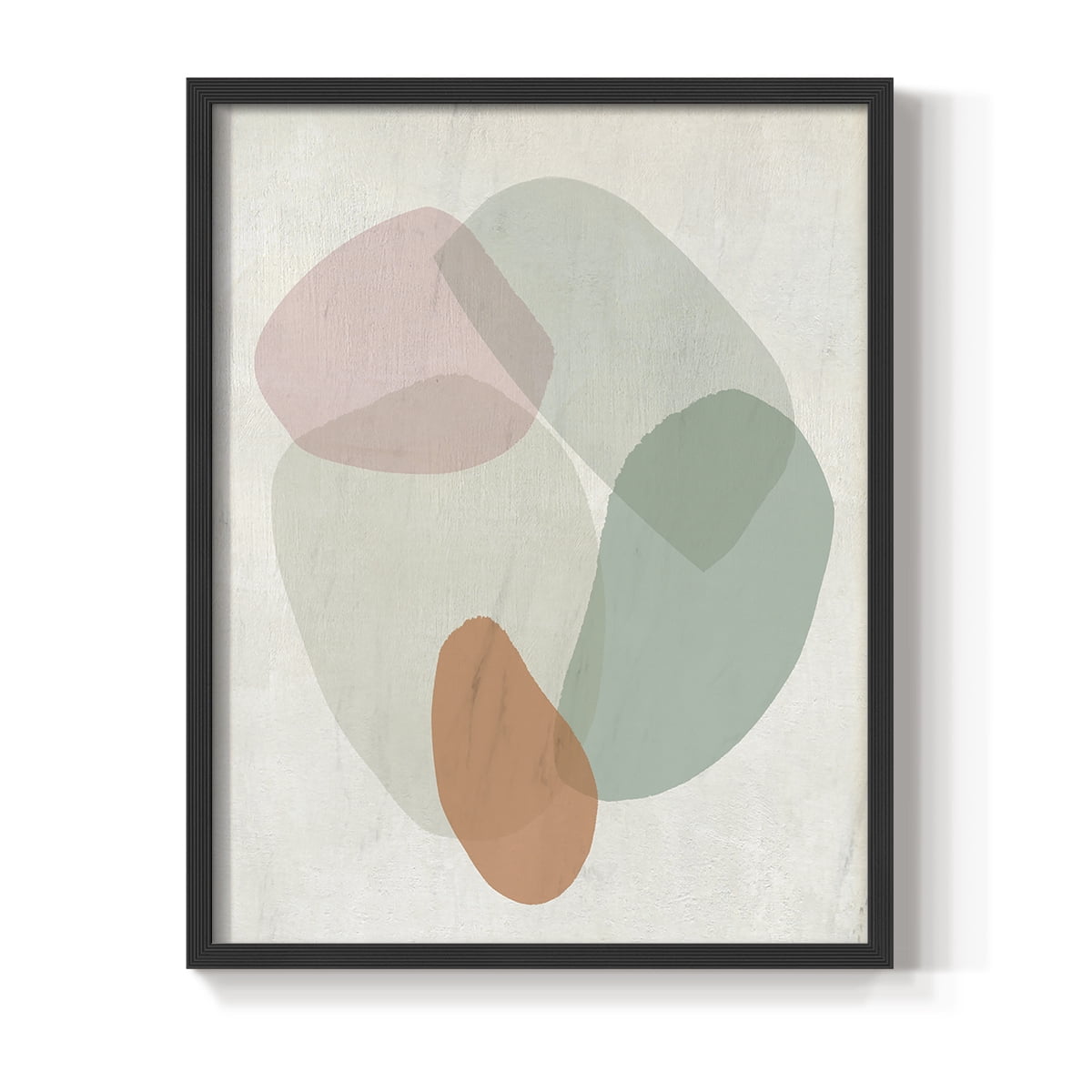 Jewels of the River II in Black Solid Wood 16 x 20 Framed Print