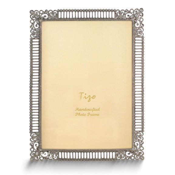 Jeweltone Pierced with Scrolled Corners 4x6 Photo Frame