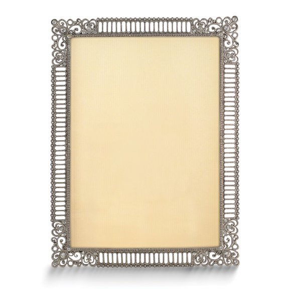 Jeweltone Pierced with Scrolled Corners 5x7 Photo Frame