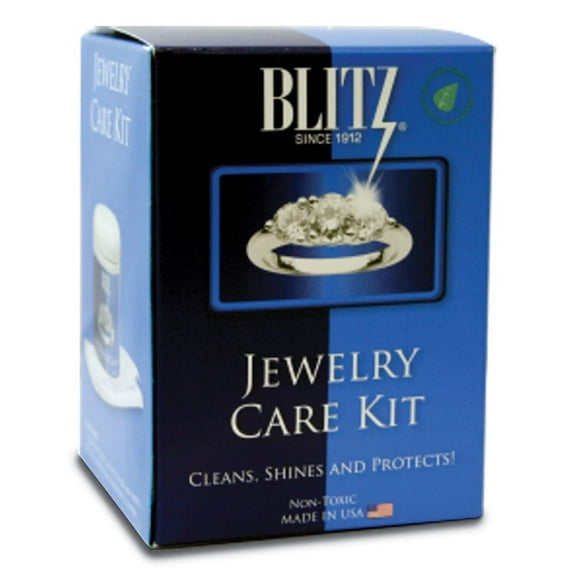 Jewerly Care Kit with Gem & Jewelry Cleaner & Cleaning Cloth