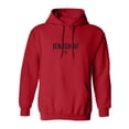 thumbnail image 1 of Jewish AF Adult Hooded Sweatshirt, 1 of 3