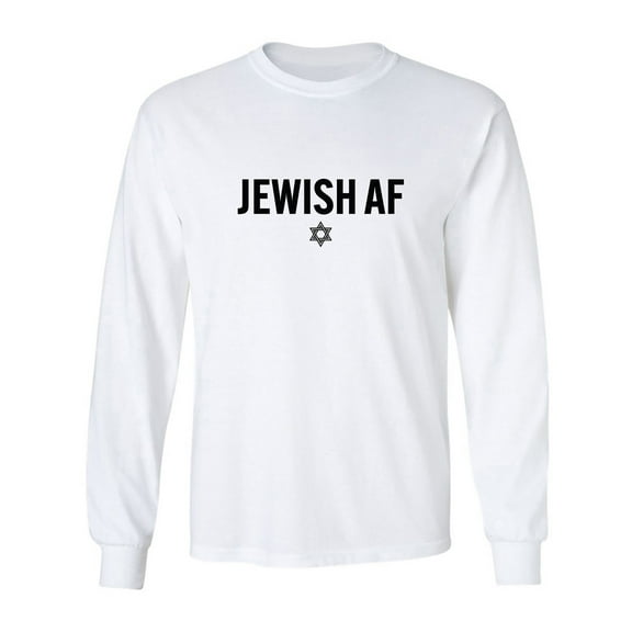 Jewish AF Adult Long Sleeve T-shirt