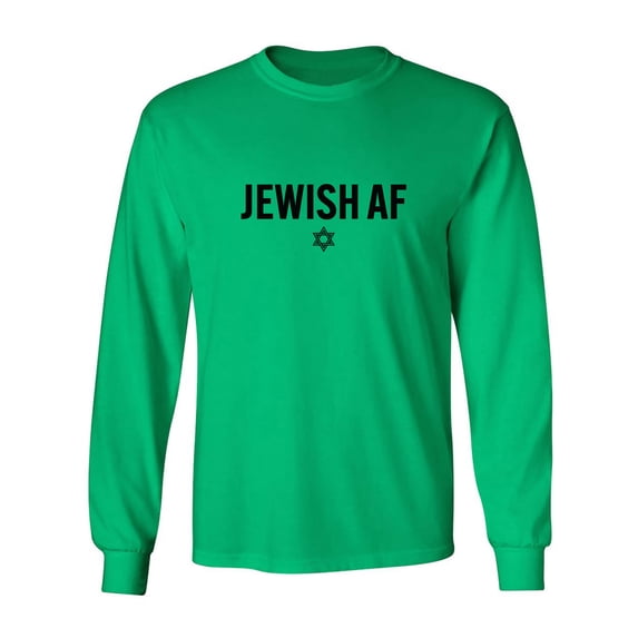 Jewish AF Adult Long Sleeve T-shirt