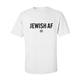 thumbnail image 1 of Jewish AF Adult Short Sleeve T-shirt, 1 of 4