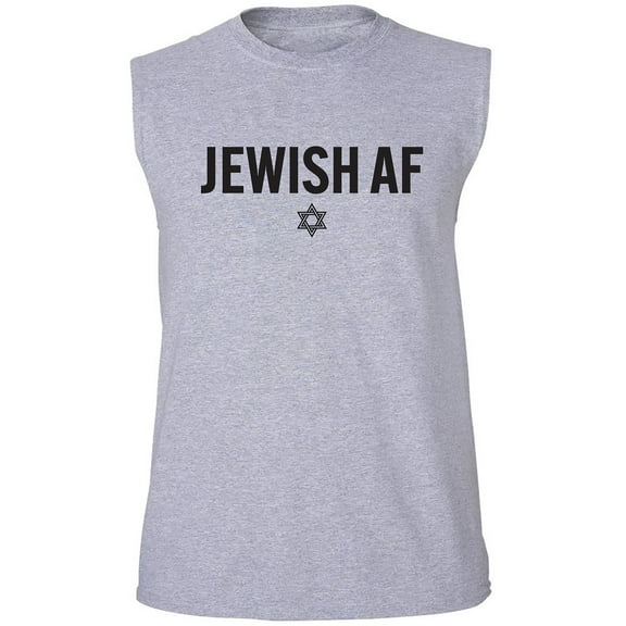 Jewish AF Adult Sleeveless Tee