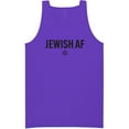 thumbnail image 1 of Jewish AF Neon Tank Top, 1 of 1