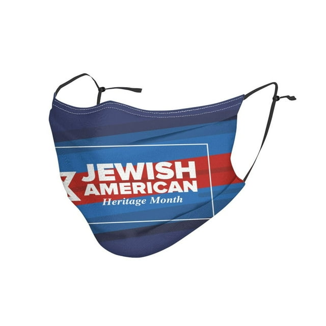 Jewish American Heritage Month Washable Face Mask Reusable Balaclavas ...