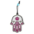 thumbnail image 1 of Jewish Chai Living Good Luck Home Wall Decor Multicolor Hamsa Hand - Medium - Made in Israel, 1 of 2