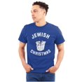 thumbnail image 1 of Jewish Christmas Chinese Takeout Plus Size Crewneck Graphic Tee Shirt Brisco Brands 5X, 1 of 5