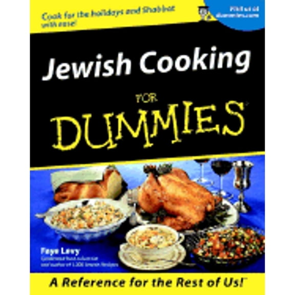 Pre-Owned Jewish Cooking for Dummies (Paperback) by Faye Levy