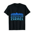 thumbnail image 1 of Jewish Jerusalem Design I Love Israel T-Shirt, 1 of 5