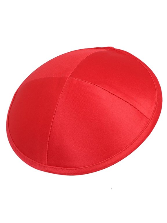 Jewish Kippah Cap Round Ethnic Hat for Cultural Event Religious Activities Comfortable Breathable Polyester Fabric Hat