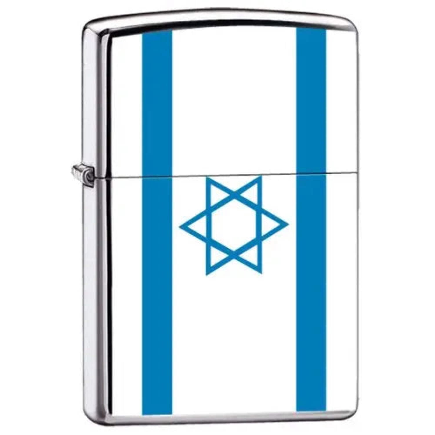 Zippo Lighter - Flag of Israel