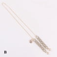 thumbnail image 1 of Jewlery Sunglasses Decor Strap Holder Cord Lanyard Glasses Chain Round Gem Acrylic Pearl B, 1 of 1
