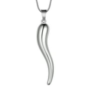 Jewmon Lucky Italian Horn Necklace for Men Women Cornicello Talisman Pendant Protective Amulet Jewelry