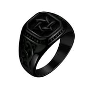 Jewmon Star of David Ring Judaic Magen David Star Finger Ring Jewish David Gothic Judaism Jewelry