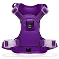 thumbnail image 1 of Jewyow No Pull Dog Harness - Dog Harness for Medium Dogs,Reflective Adjustable Pet Vest with Handle & Breathable Mesh,Purple, M, 1 of 10