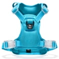 thumbnail image 1 of Jewyow No Pull Dog Harness - Dog harness for small dogs,Reflective Adjustable Pet Vest with Handle & Breathable Mesh,Blue, XL, 1 of 8