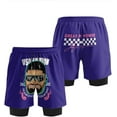 thumbnail image 1 of Jey USO 3D SweatShorts Summer Running Shorts Casual Unisex Basketball Shorts Pants, 1 of 1
