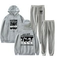 thumbnail image 1 of Jey USO 4 Lettres Un Mot Men/Women Fall Suit Hoodies Sportswear Hooded Ankle Banded Pant Two Piece Set, 1 of 3