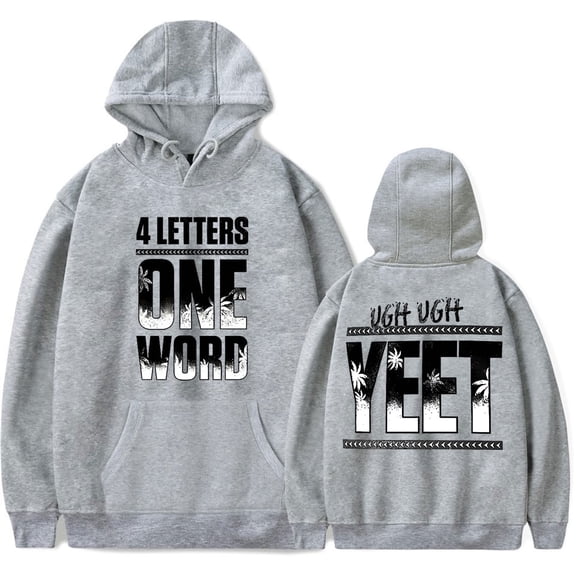 Jey USO 4 Lettres Un Mot Men/Women Hoodies Sweatshirt Fashion Streetwear Casual